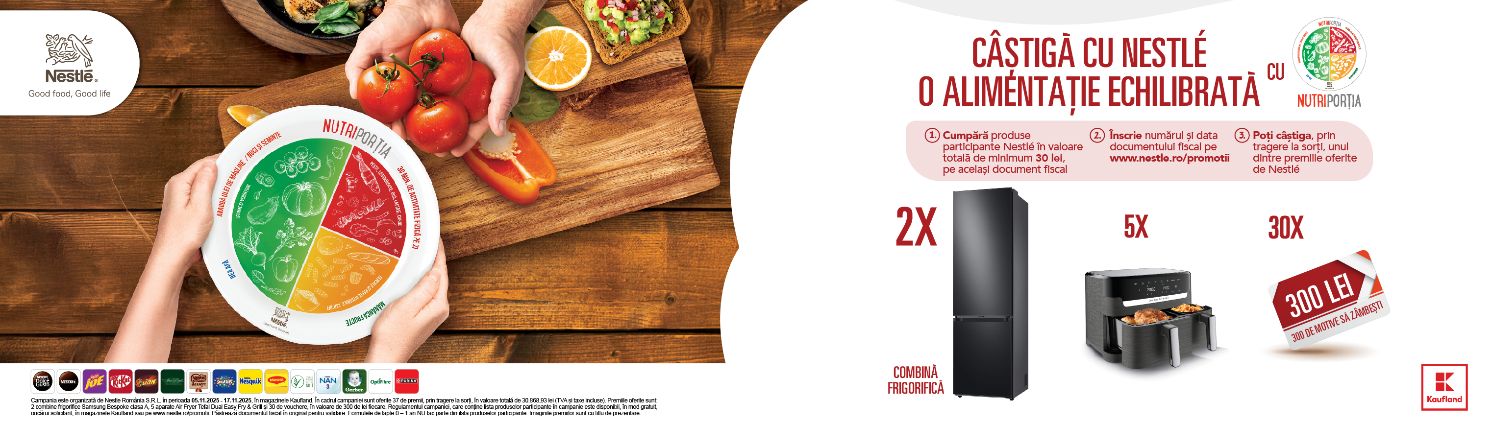 Castia cu Nestle o alimentatie echilibrata