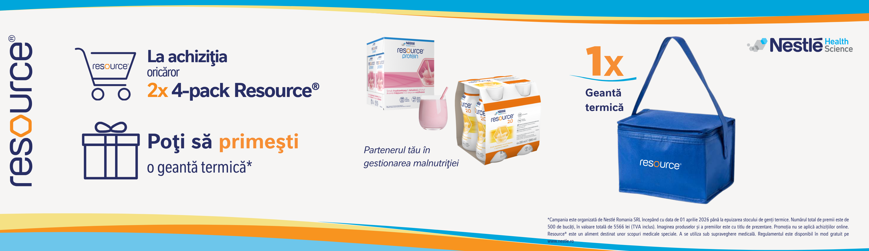 pachet promotional 2x 4pack Nestle Resource