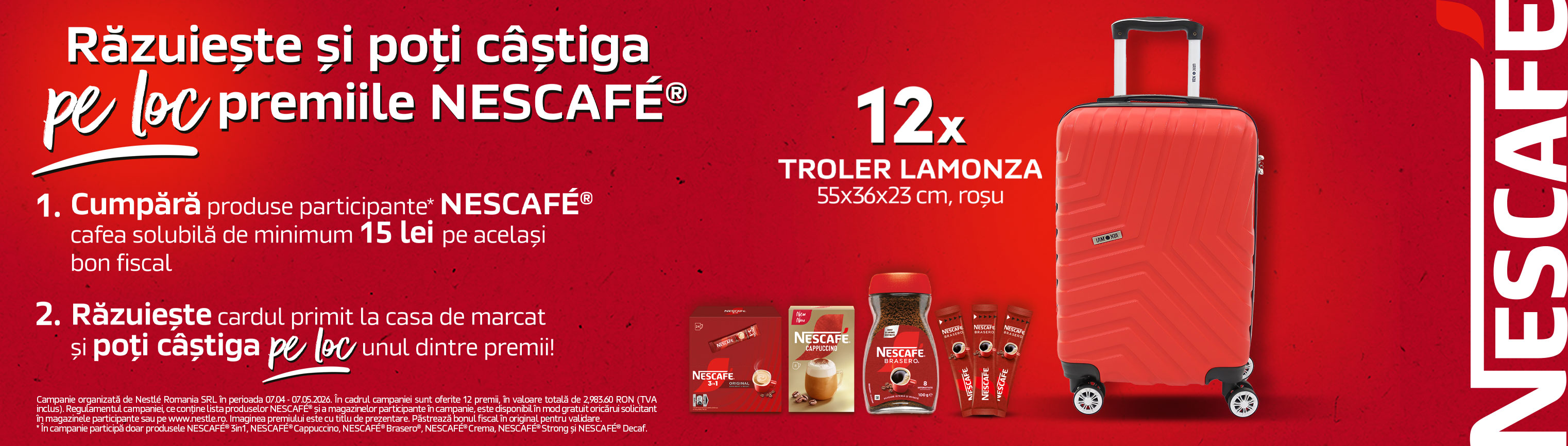campanie Nescafe 07 aprilie 2026