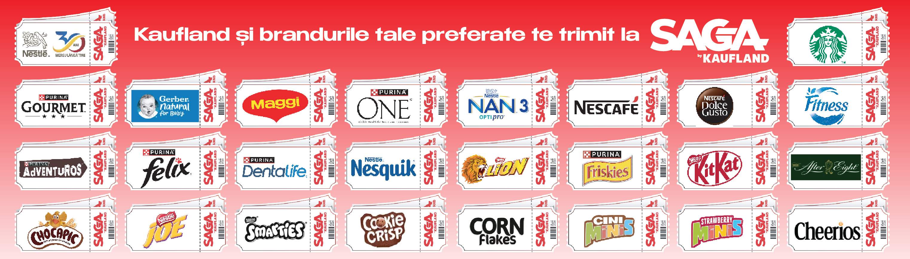 Campanie Nestle in magazinele Kaufland