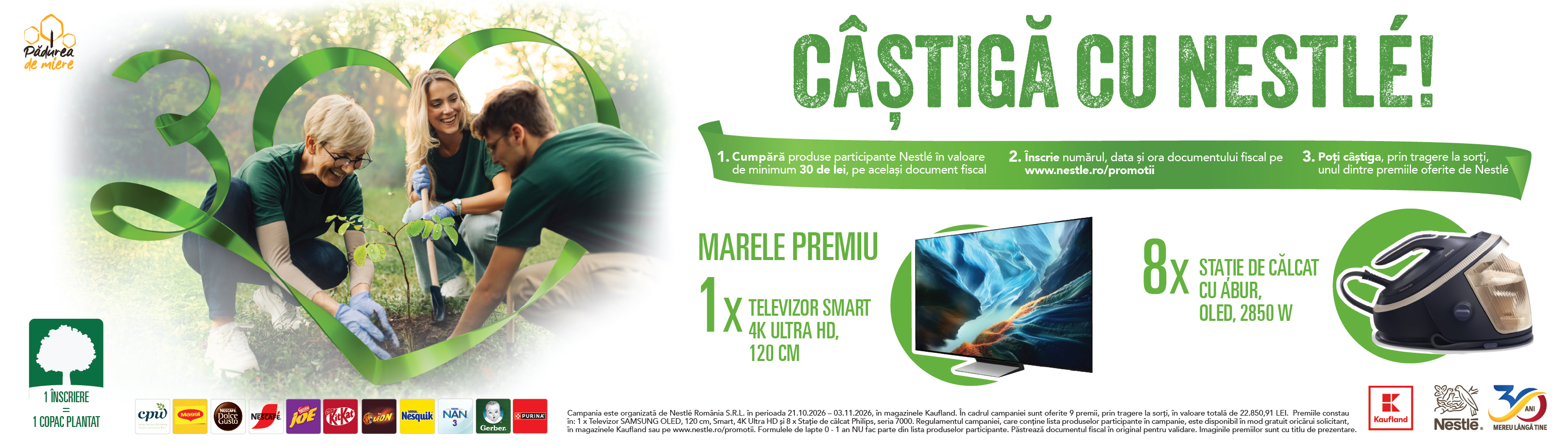 Campania ”Castiga cu Nestle” în magazinele Kaufland