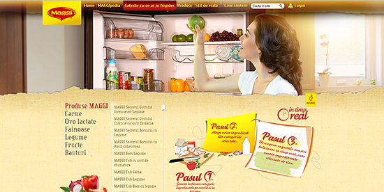 Toti pasionatii de gatit isi pot extinde experientele culinare pe noul site www.maggi.ro