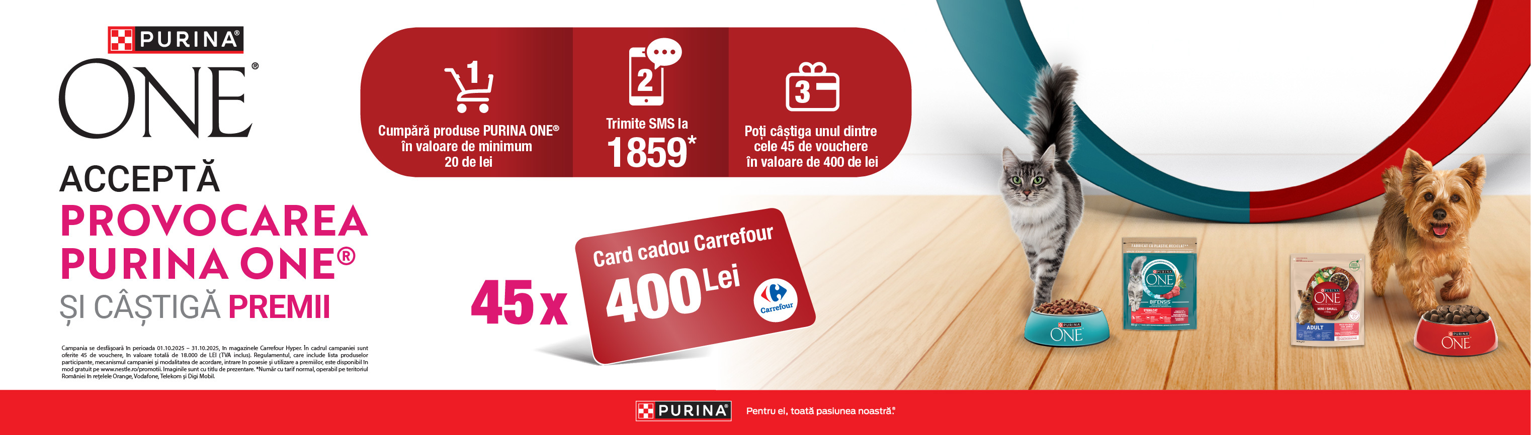 Campanie Purina One Carrefour