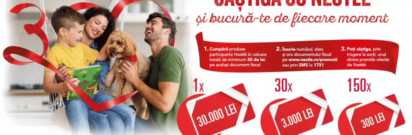 campanie castiga cu Nestle 2026