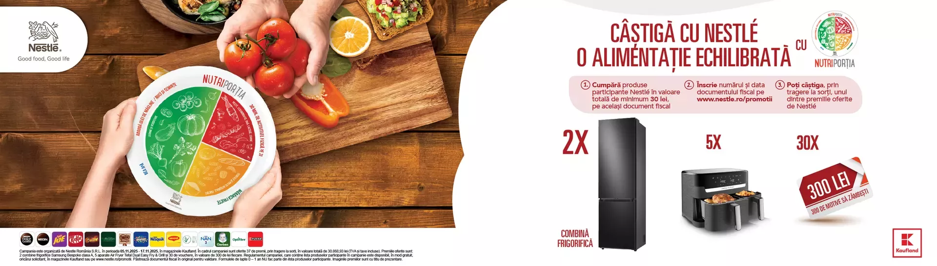 Castia cu Nestle o alimentatie echilibrata