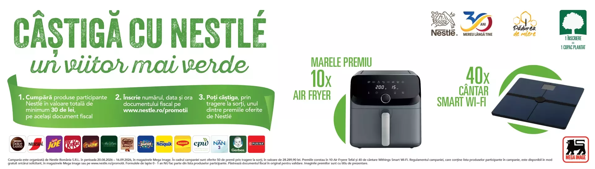 Castiga un viitor mai verde in magazinele Mega Image