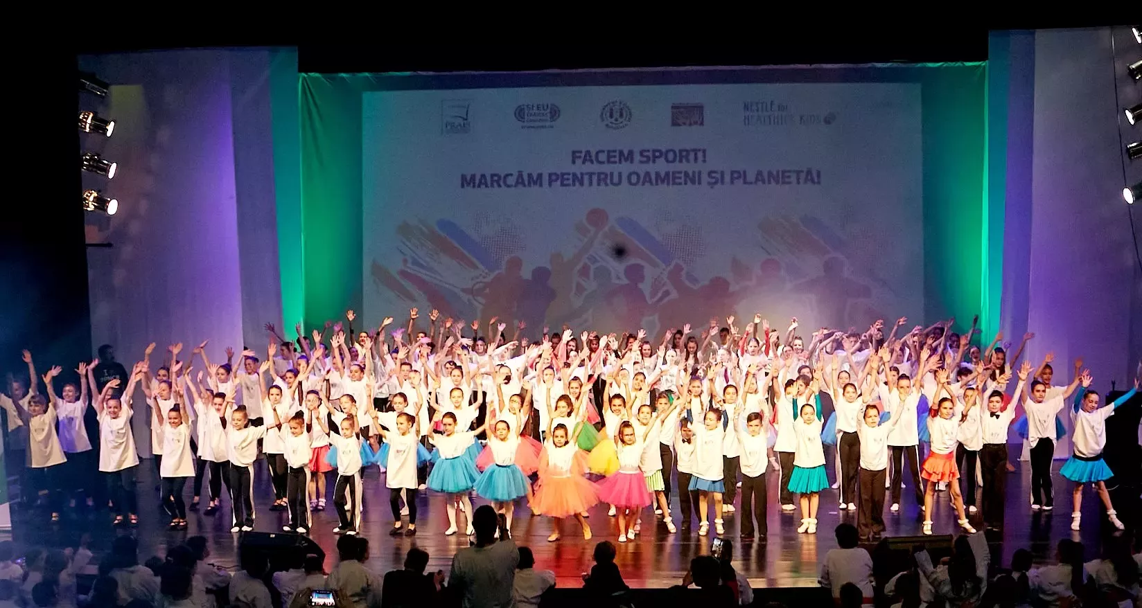 500 de copii au marcat Ziua Internațională a Sportului