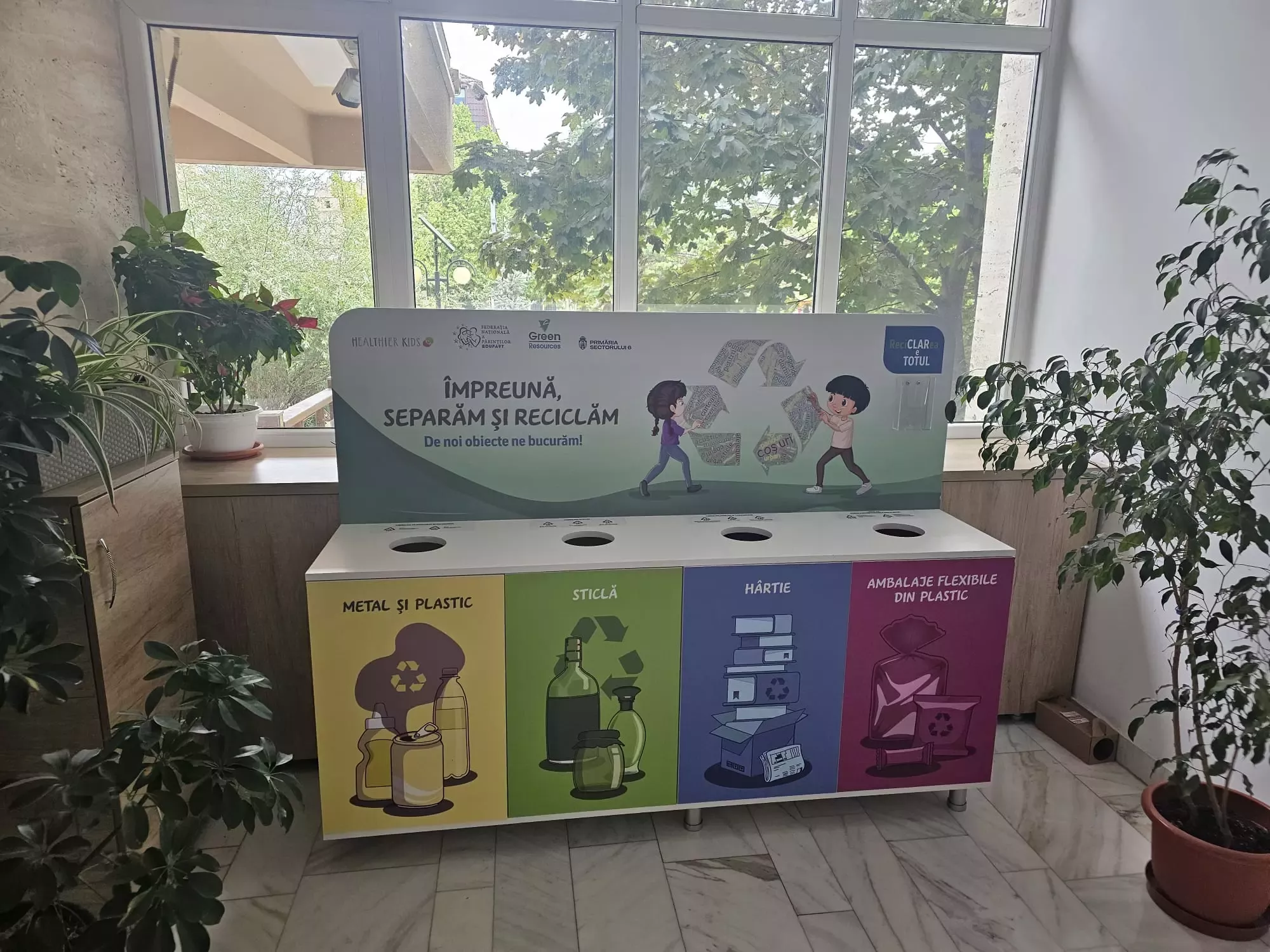 6 școli și Primăria Sectorului 6 participă la campania ”ReciCLARea e totul!”