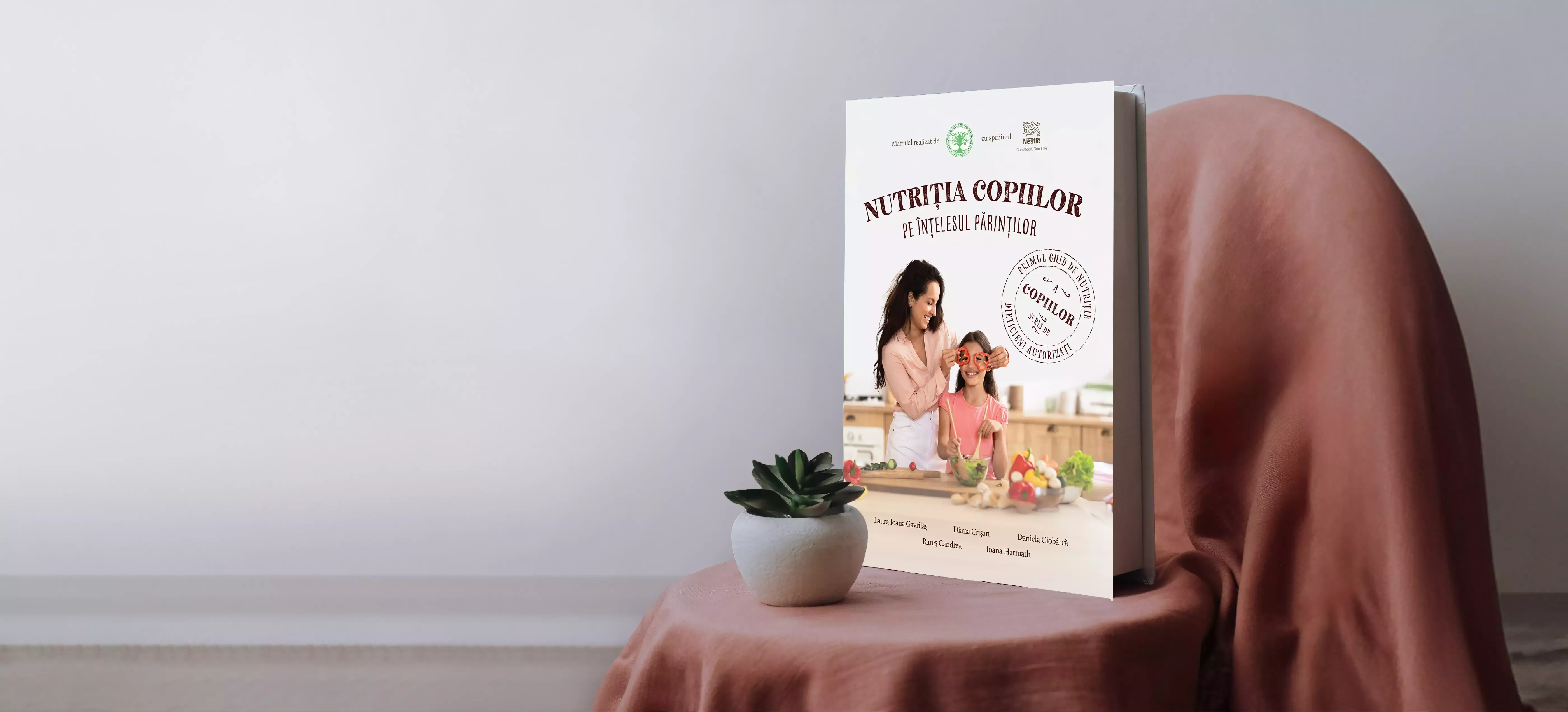 Primul ghid de nutritie realizat de  dieteticieni autorizati.