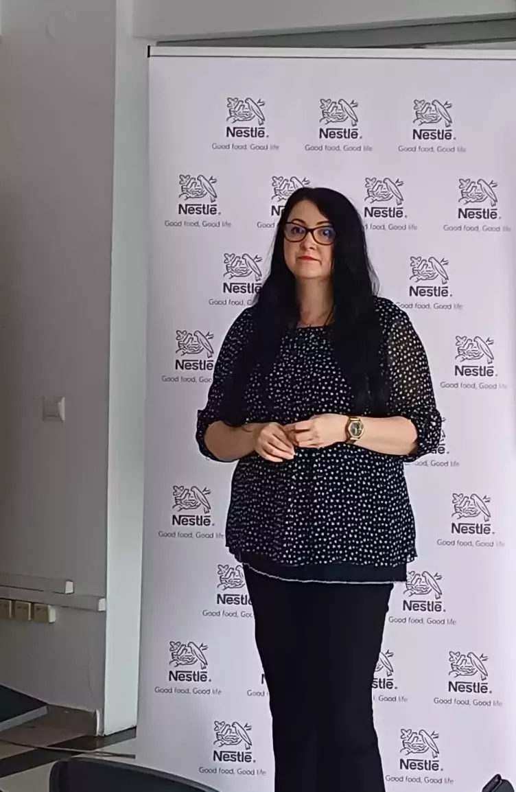 Irina Siminenco, Corporate Affairs Manager, Nestlé România