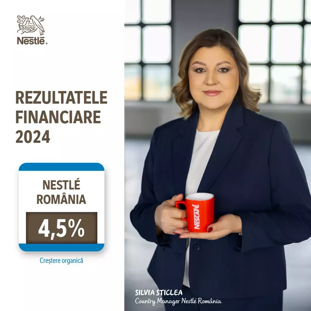 Silvia Sticlea, Manager Nestlé Romania