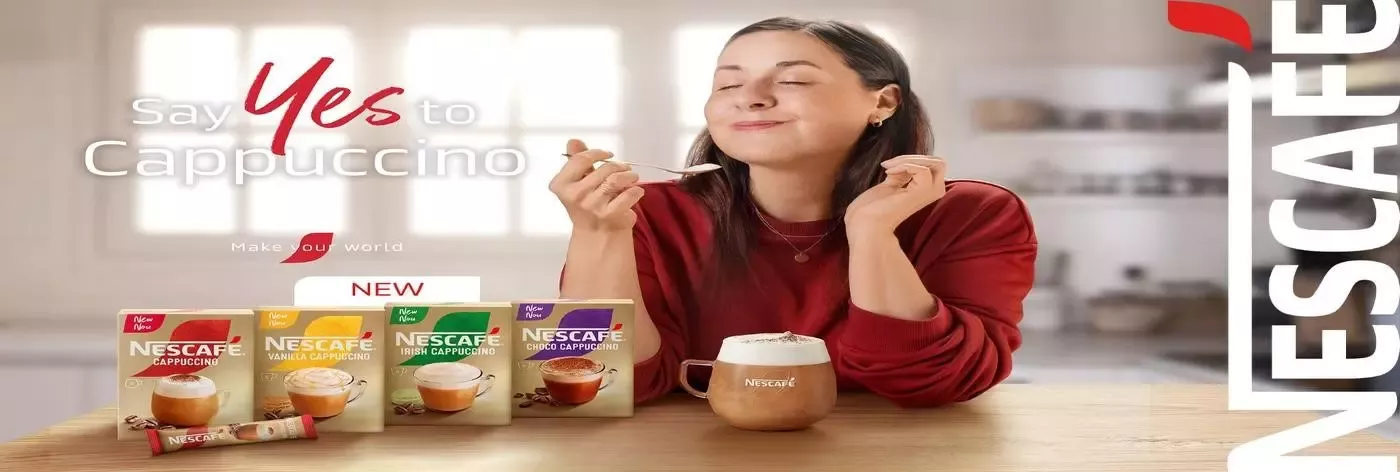 La aniversarea a 87 de ani, NESCAFÉ lansează o nouă gamă Cappuccino, o invitație de a spune DA pentru răsfăț și plăcerea de a savura o cafea