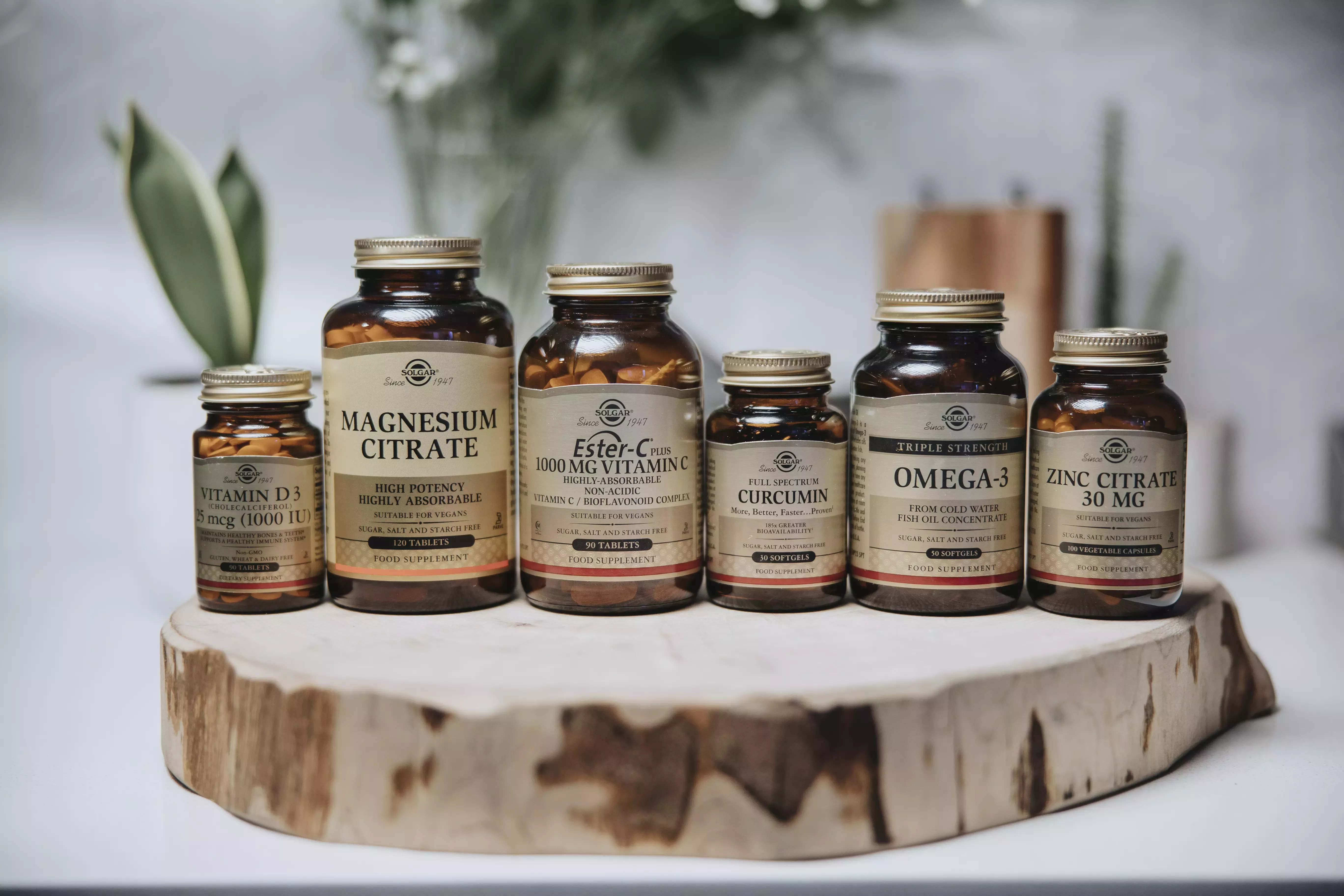 Gama de suplimente alimentare – Solgar.