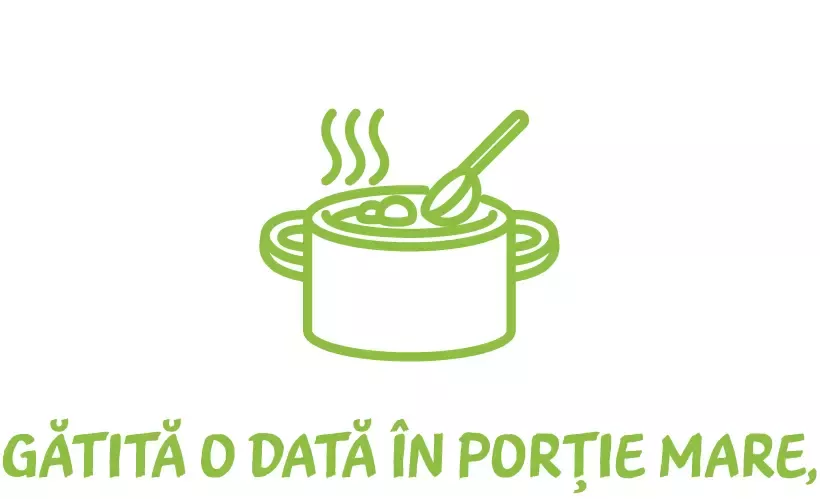 Gatita o data in portie mare