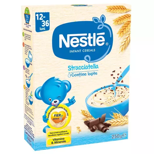 Cereale Nestlé® Stracciatella, 250g, de la 12 luni