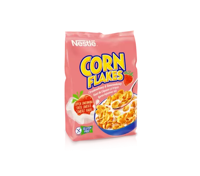 Corn Flakes strawberry&cream