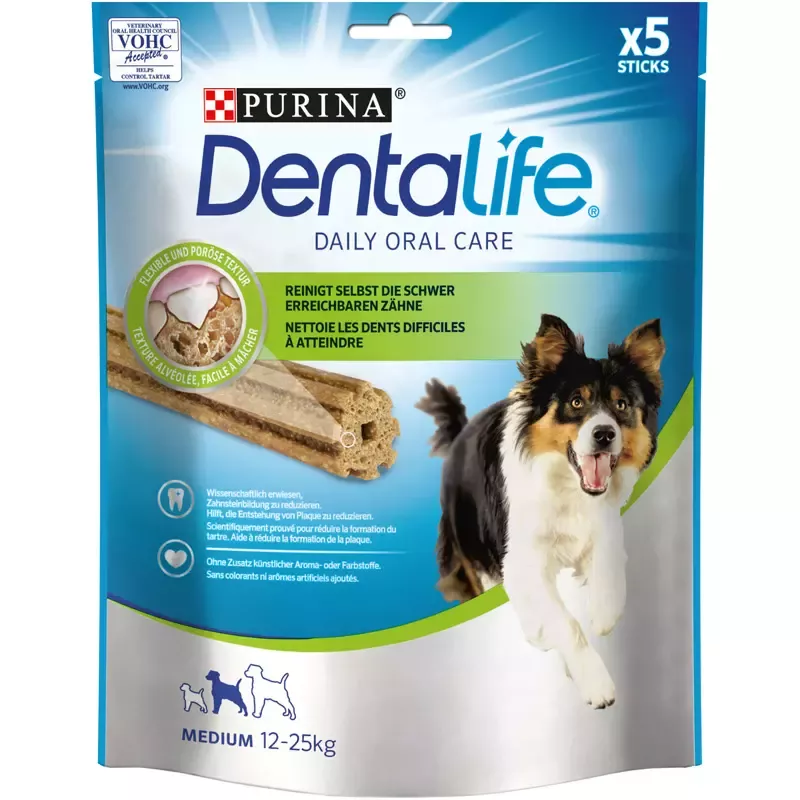 PURINA®DentaLife® pentru câini de talie medie