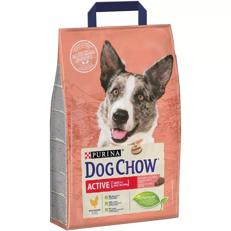 Purina® DOG CHOW® ACTIVE cu Pui