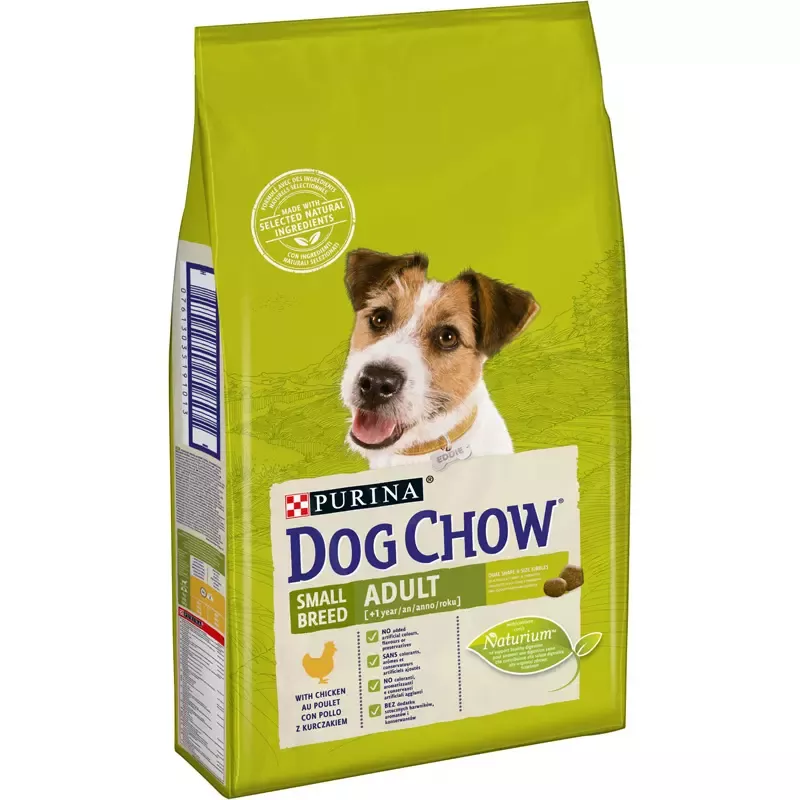 Purina® DOG CHOW® ADULT Talie Mică cu Pui