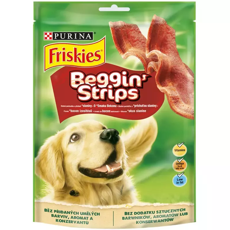Friskies® Beggin' Strips cu vită