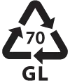 GL 70 - sticlă transparentă