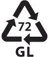 GL 72 - sticlă maro