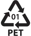 PET 01 - tereftalatul de polietilenă (PET)