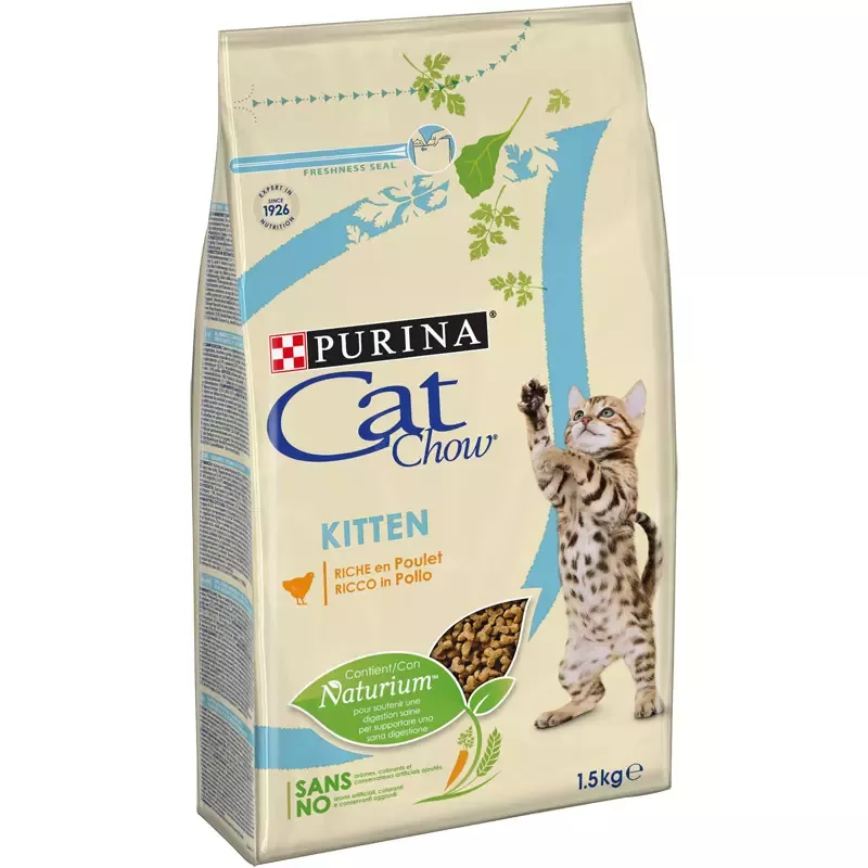 Purina® CAT CHOW® Kitten bogată în pui