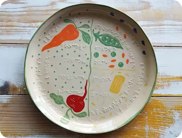 VeggiePortia Braille