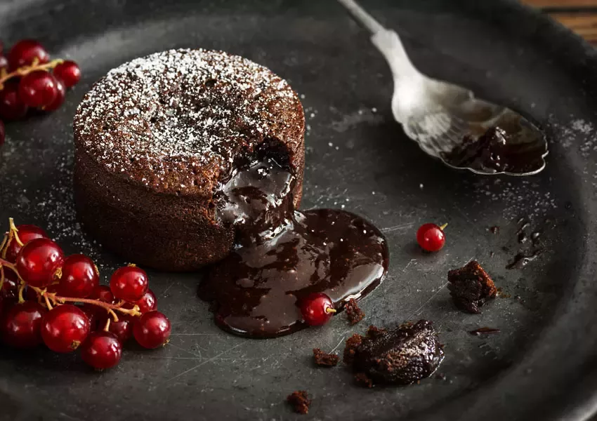 Foto Lava cake cu Nestlé Dessert